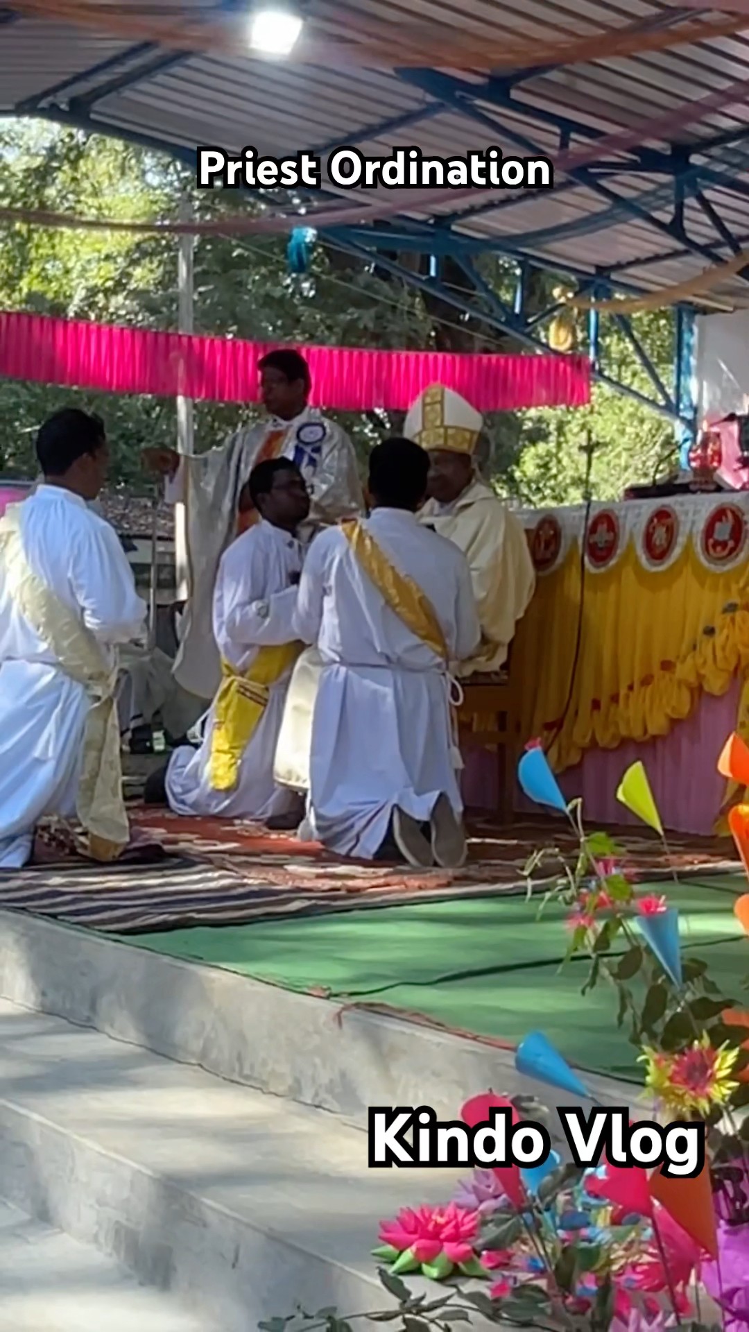 पावन पुरोहिताभिषेक फा. प्रवीण विकाश खलखो ये.स //कुरडेग पल्ली , सिमडेगा ,झारखण्ड /part -133